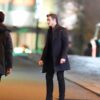 Ikaris Eternals Richard Madden Black Mid Length Coat