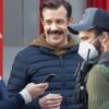 Jason Sudeikis Tv Series Ted Lasso Black Puffer Jacket