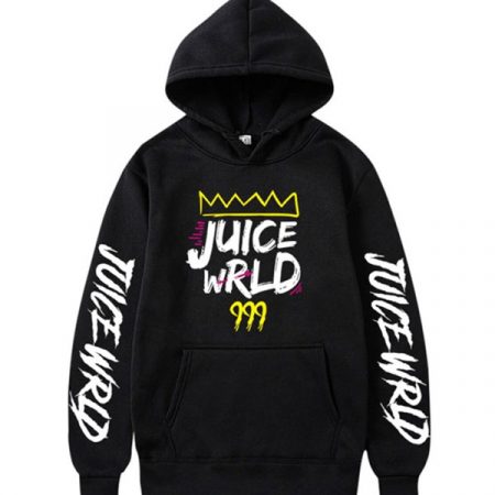 Juice Wrld 999 Unisex Black Hoodie - JacketsJubction