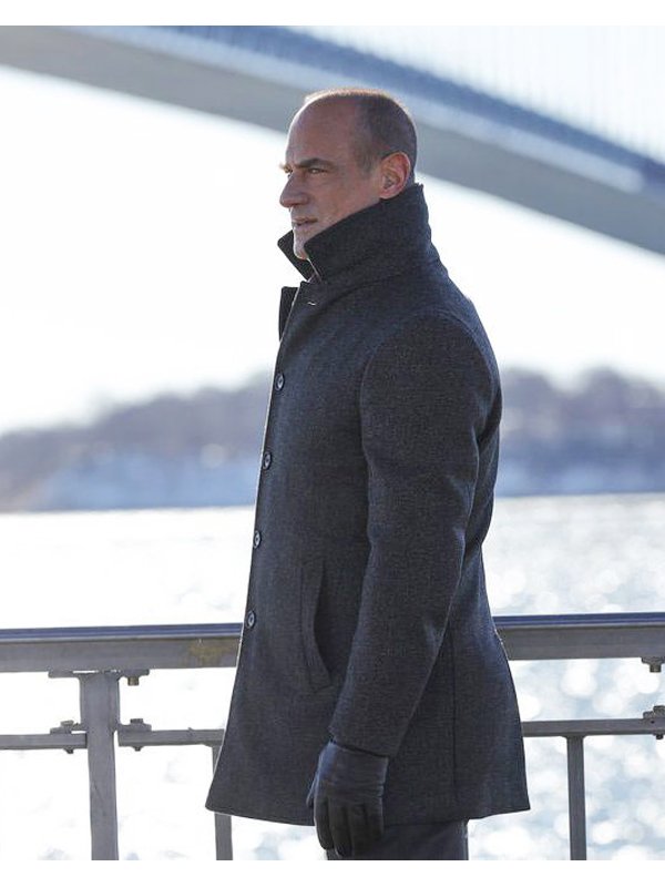 Law & Order Organized Crime Elliot Stabler Grey Coat