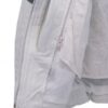 Mens Classic White Leather Jacket