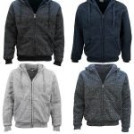 Mens Winter Zip Up Hoodie