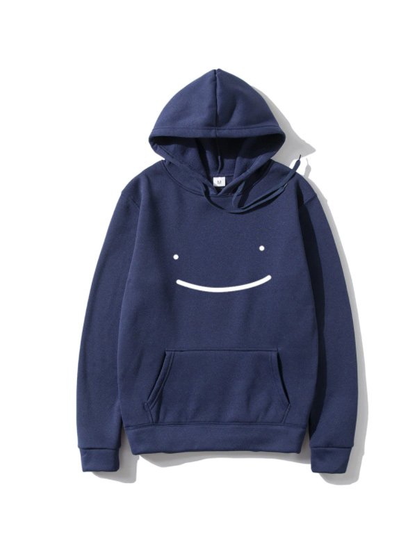 New 2021 Casual Streetwear Blue Hoodie