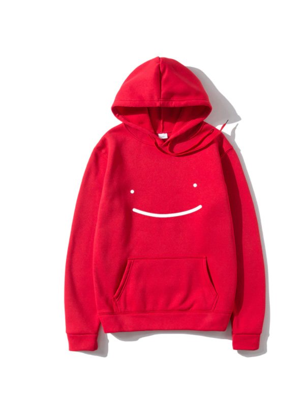 New 2021 Casual Streetwear Red Hoodie