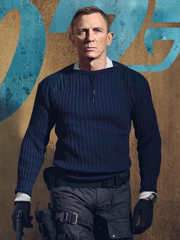 No Time to Die Daniel Craig Sweater - JacketsJunction