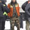 Quentin Don’t Look Up Timothée Chalamet Orange Puffer Jacket