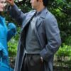 The Marvelous Mrs. Maisel Milo Ventimiglia Long Grey Trench Coat