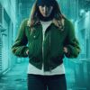 The Stranger Hannah John-Kamen Cropped Jacket