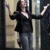 Wecrashed Anne Hathaway Leather Jacket