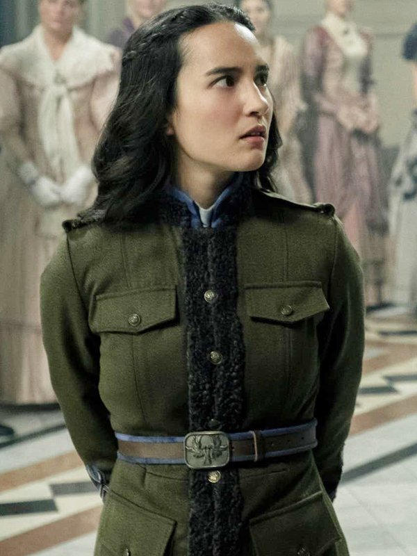 Alina Starkov Shadow and Bone Jessie Mei Li Military Green Jacket