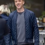 Billions Damian Lewis Quilted Bomber Jacket