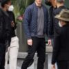 Damian Lewis Billions Bobby Axelrod Quilted Jacket