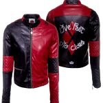 Suicide Squad Harley Quinn Live Fast Die Clown Jacket