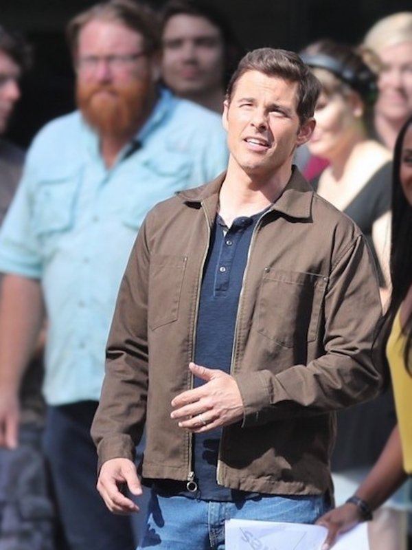 James Marsden Brown Jacket