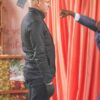 The Man from Toronto Woody Harrelson Leather Black Jacket