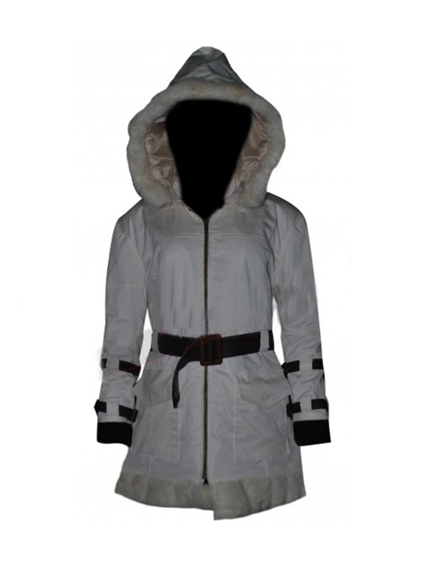 Video Game Resident Evil 6 Sherry Birkin Fur Leather Jacket