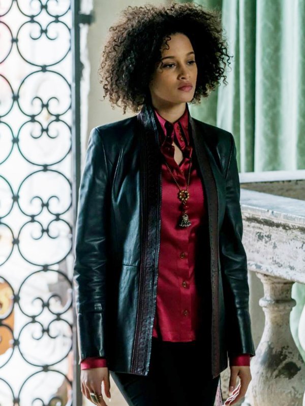 A Discovery Of Witches Elarica Johnson Leather Jacket