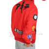 Akira Red Cotton Jacket