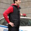 Andy Samberg Brooklyn Nine Nine Jake Peralta Black Puffer Vest