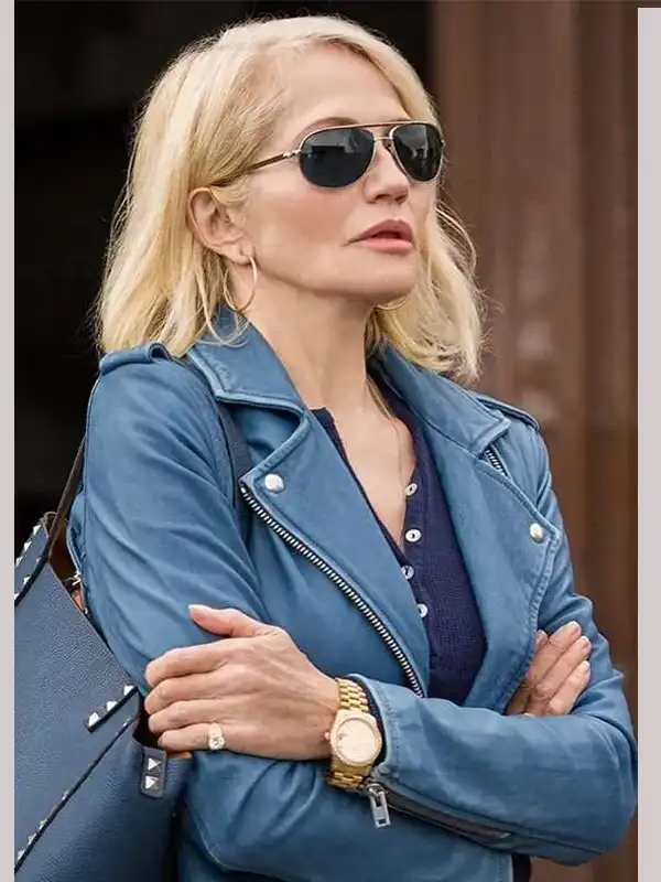 Ellen Barkin Animal Kingdom Leather Jacket