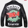 BSA Faith Rockers Revenge Black Leather Jacket