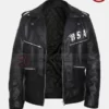 BSA George Michael Black Leather Jacket