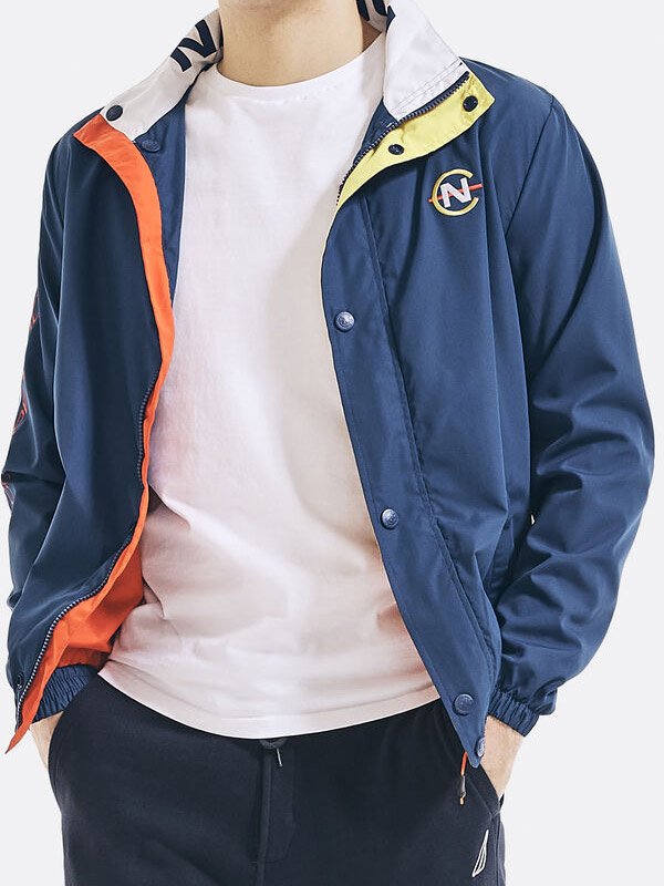 Casual Wear Blue Jacket