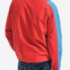 Fashion Wear Red Windbreaker Jacket For Mens