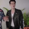 Julie And The Phantoms Jeremy Shada Leather jacket