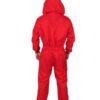 La Casa De Papel Tv Series Money Heist Dali Hooded Red Costume