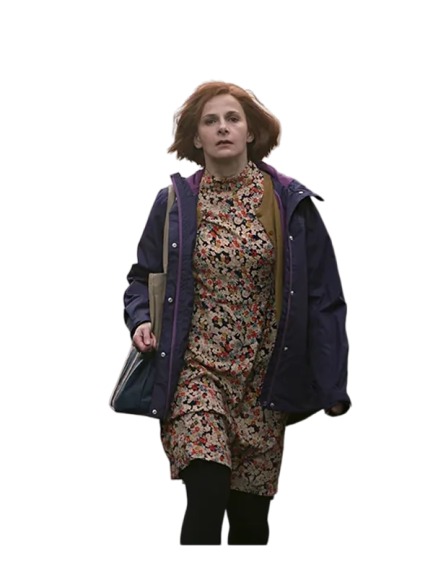 Louise Brealey Purple Jacket