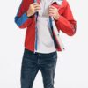 Red Windbreaker Jacket