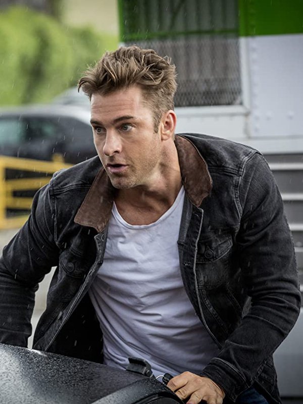 Scott Speedman Animal Kingdom Barry Blackwell Black Denim Jacket