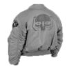 Battletech Mechwarrior Flight Grey Bomber Jacket