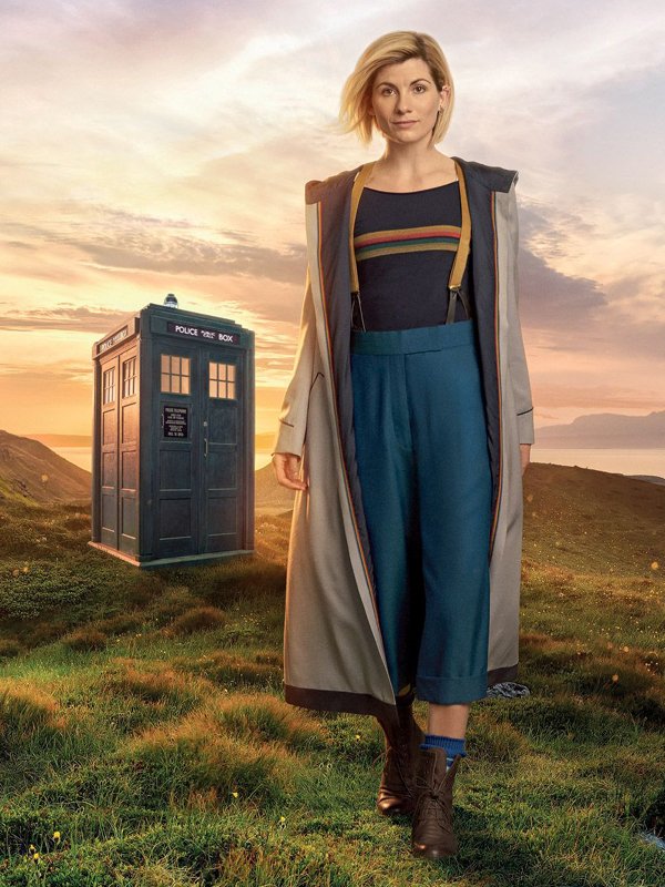 Doctor Who Jodie Whittaker Long Hooded Trench Coat