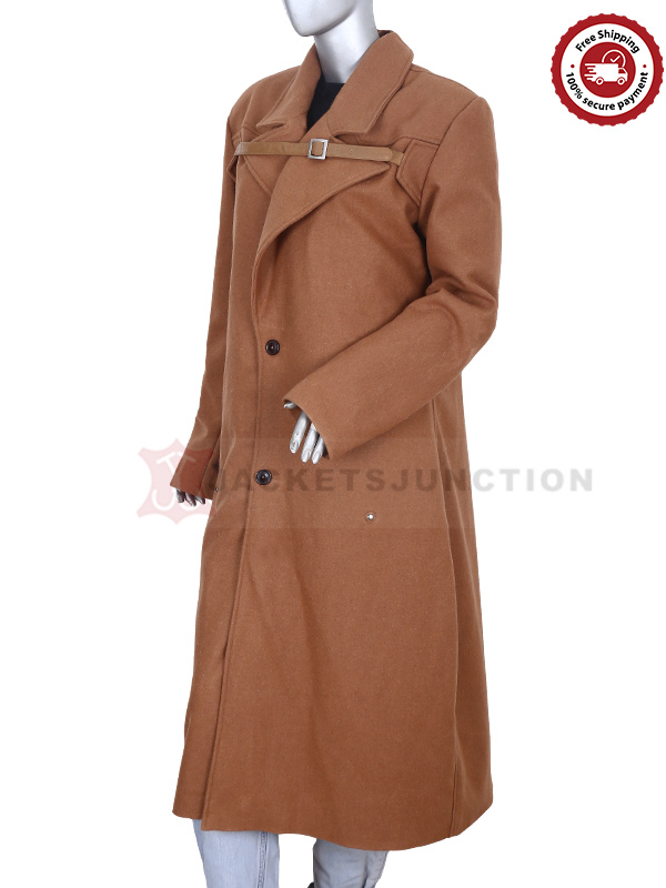 Dua Lipa Brown Trench Coat