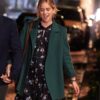 Guinevere Beck Tv Series You Elizabeth Lail Green Wool Coat