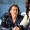 Jared Leto WeCrashed Adam Neumann Black Leather Biker Jacket