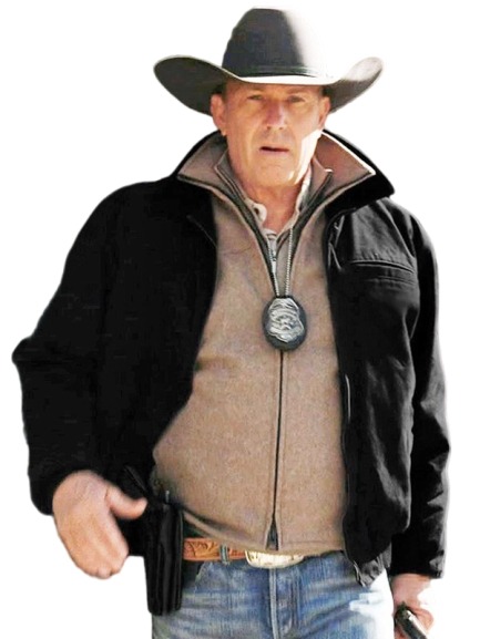 John Dutton Yellowstone Black Jacket