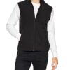 Men's Casual Black Zip Up Vest