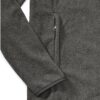 Mens Casual Charcoal Grey Polar Fleece Jakcet