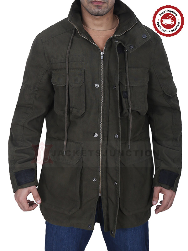 Zach Gilford Midnight Mass Cotton Jacket