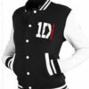 One Direction 1D Black and White Bomber Varsity Jacket