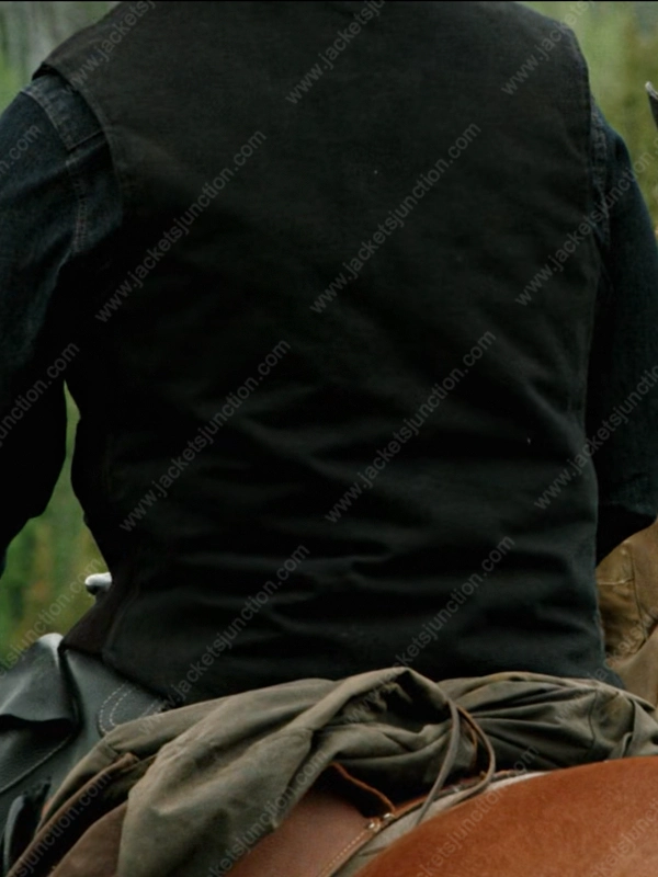 Rip Wheeler Yellowstone Black Vest