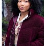 The Equalizer Delilah Maroon Jacket