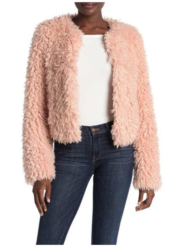 The Equalizer Laya DeLeon Hayes Fur Jacket