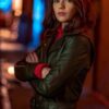 The Flash Natalie Dreyfuss Leather Jacket