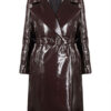 Adele Easy On Me Leather Trench Coat