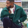 Christmas Flow Tayc Green Bomber Jacket