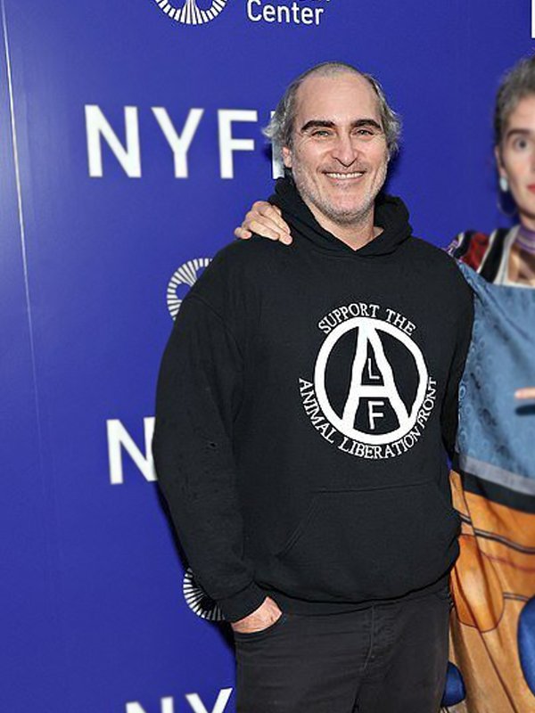 C'mon C'mon Screening Joaquin Phoenix Black Hoodie